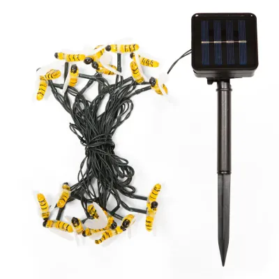 Kikkerland Bee Solar String Lights