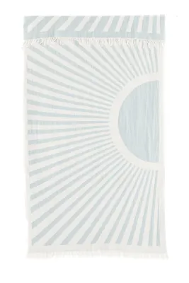 Tofino Towel Co. The Sun Flare Teal