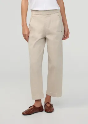 DUER FlexTwill Barrel Pull On Pant Sandstone