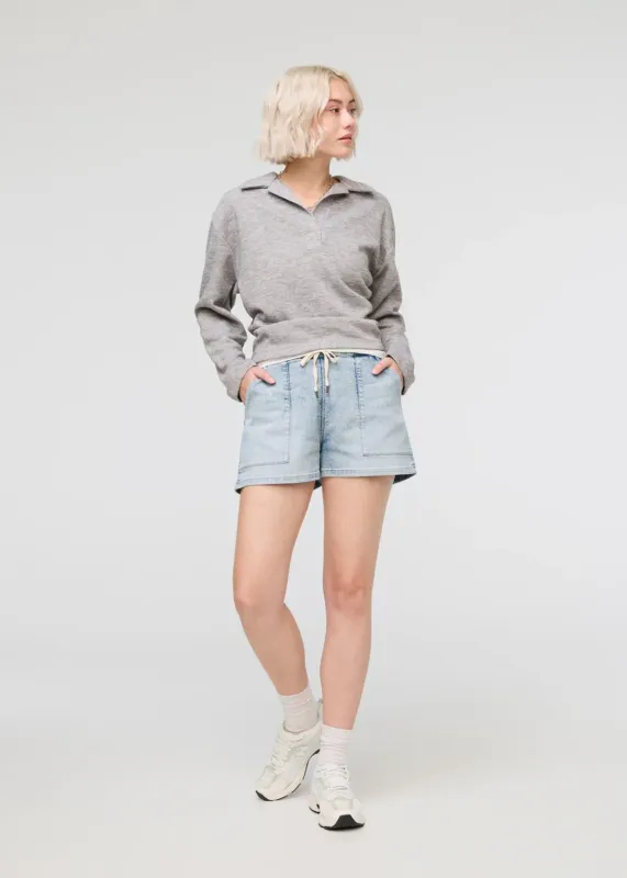 DUER Performance Denim Harbour Short Coastal