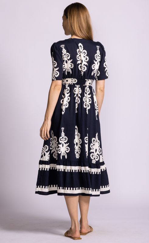 Pink Martini Bellingham Dress Navy