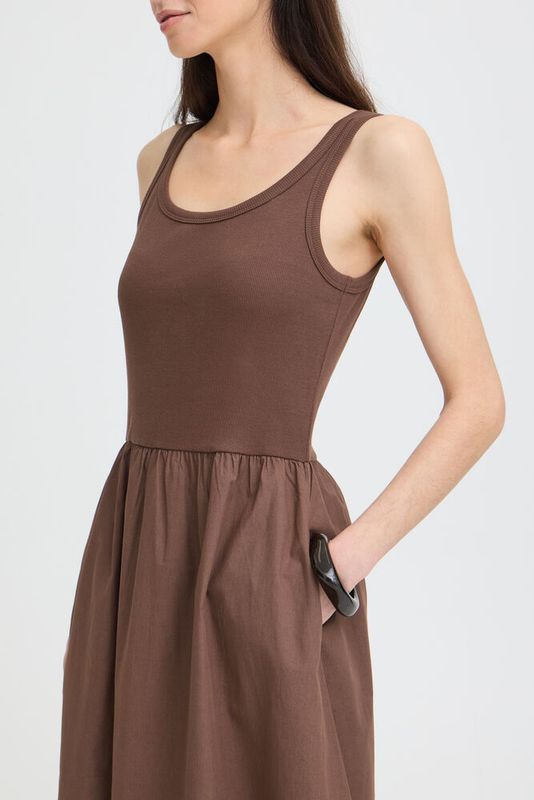 B. Young BYSunnia Dress French Roast