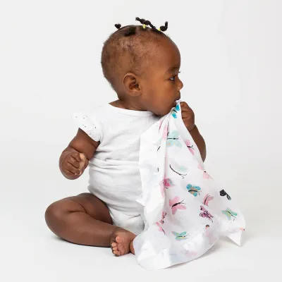 Lulujo Security Blankets 2 Pack Butterfly