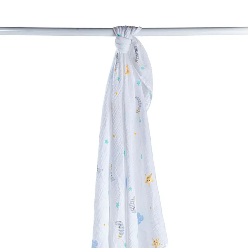 Lulujo Classic Muslin Swaddle Blanket XL Dreamland