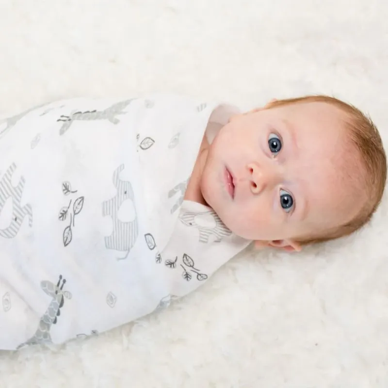 Lulujo Classic Muslin Swaddle Blanket XL Afrique