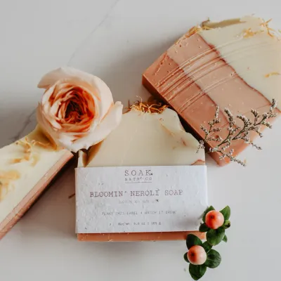 Soak Bath Co Bloomin' Neroli Soap Bar