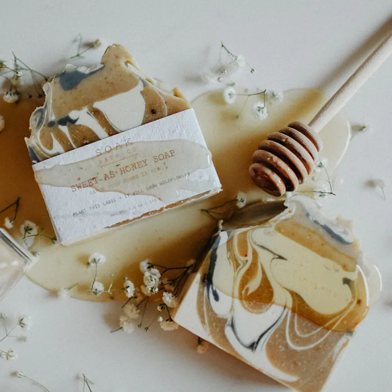 Soak Bath Co Sweet as Honey Soap Bar