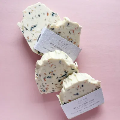 Soak Bath Co Wildflower Soap Bar