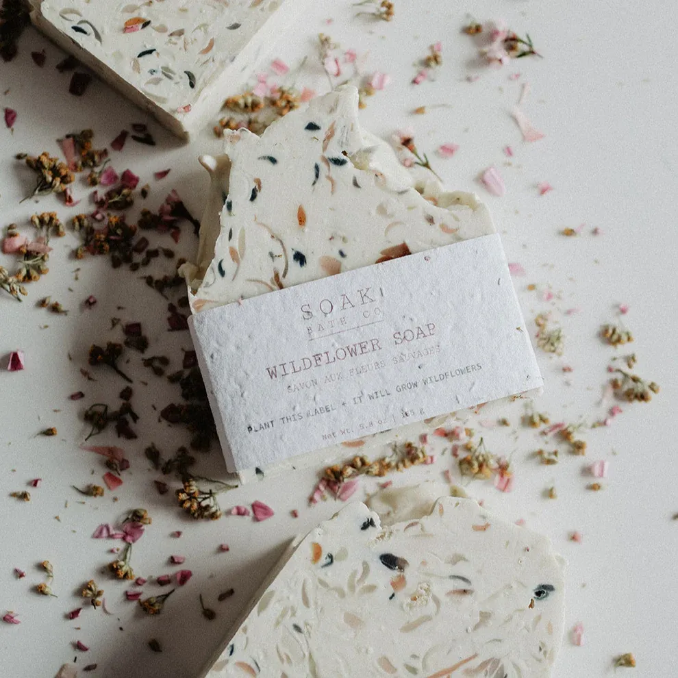 Soak Bath Co Wildflower Soap Bar