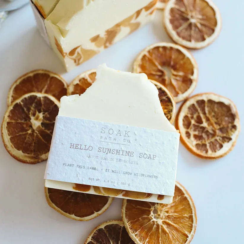 Soak Bath Co Hello Sunshine Soap Bar