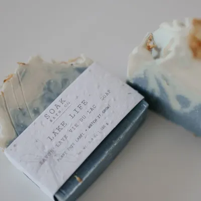 Soak Bath Co Lake Life Soap Bar
