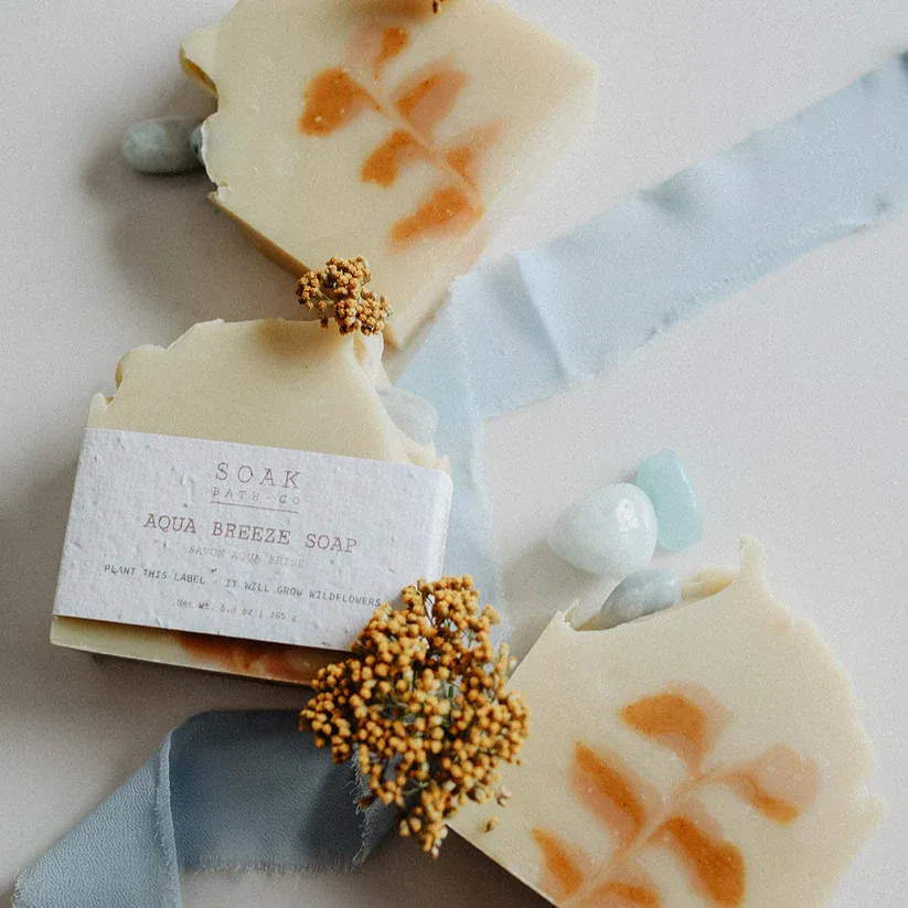Soak Bath Co Aqua Breeze Soap Bar