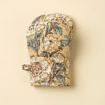 Indaba Block Print Oven Mitt Lirien