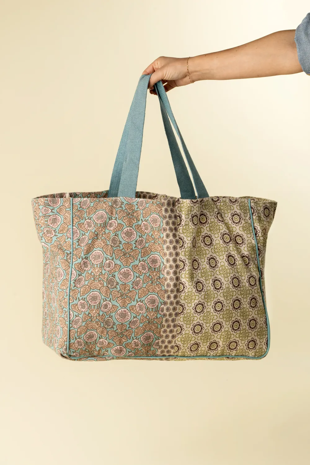 Indaba Cleo Market Bag Green