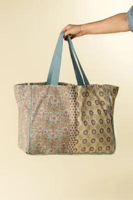 Indaba Cleo Market Bag Green