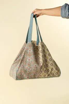 Indaba Cleo Market Bag Green