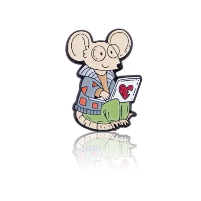 Mouse with a Laptop PinBox