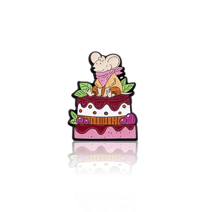 Mouse on Cake PinBox
