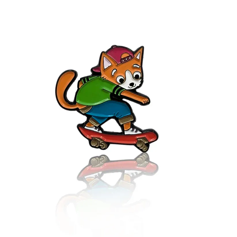 Kickflip Cat Milo PinBox
