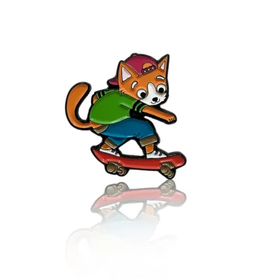 Kickflip Cat Milo PinBox