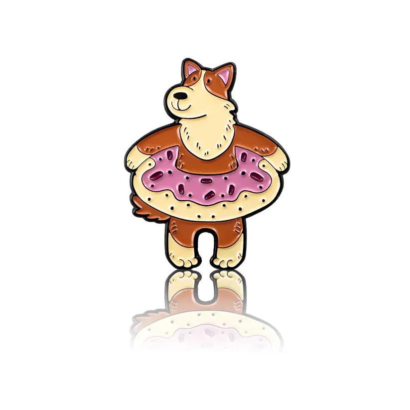 Dog in a Donut PinBox