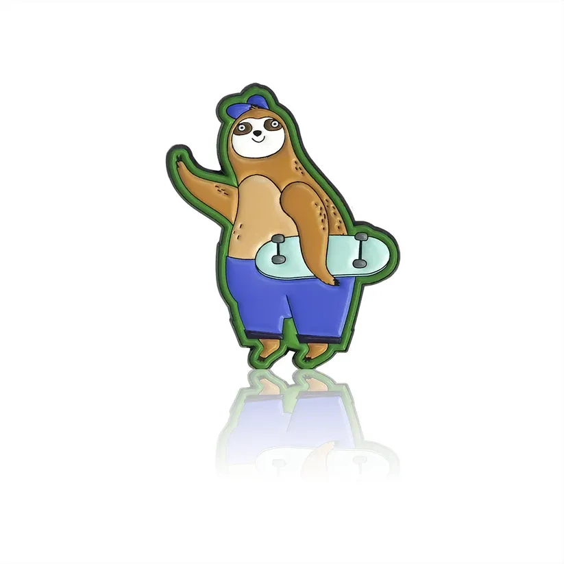Sloth with a Sakteboard PinBox