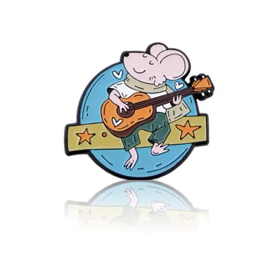 Mouse with a Guitar PinBox