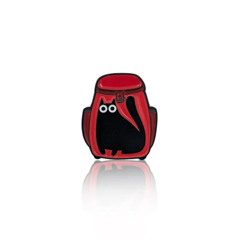 Cat in a Backpack PinBox
