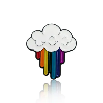 Rainbow Rain Cloud PinBox