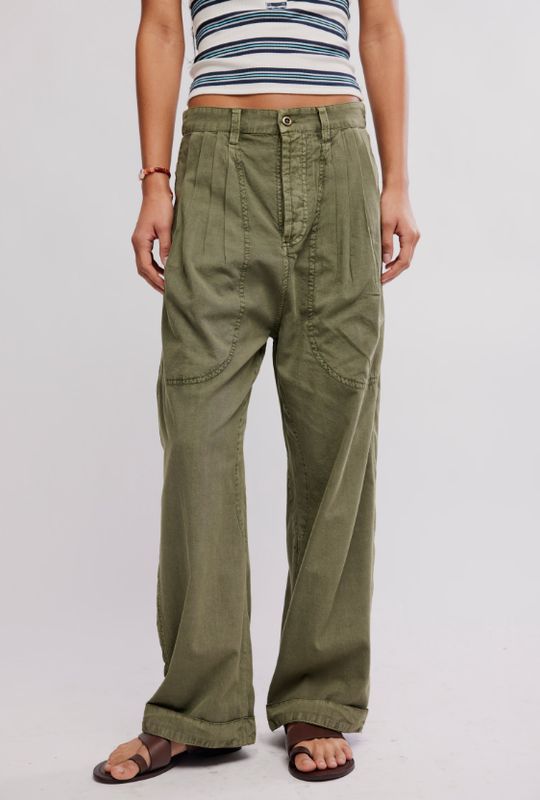 Free People Clover Dropped Trouser Adventurer