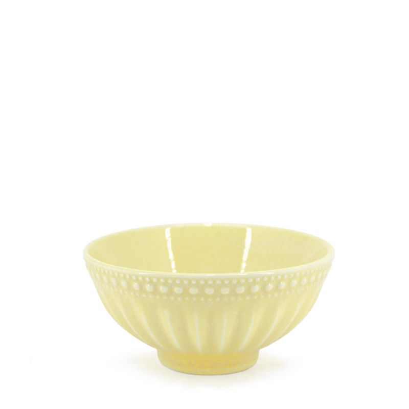 BIA French Lace Bowl Yellow