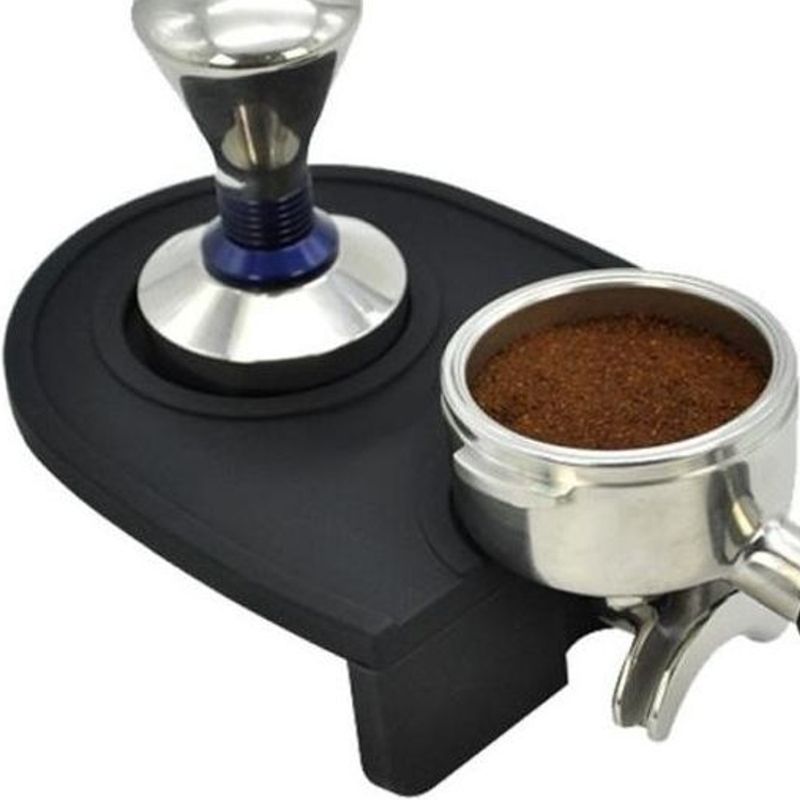Cafe Culture Countertop Tamper Mat Black