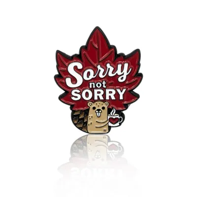 Sorry Not Sorry Maple PinBox