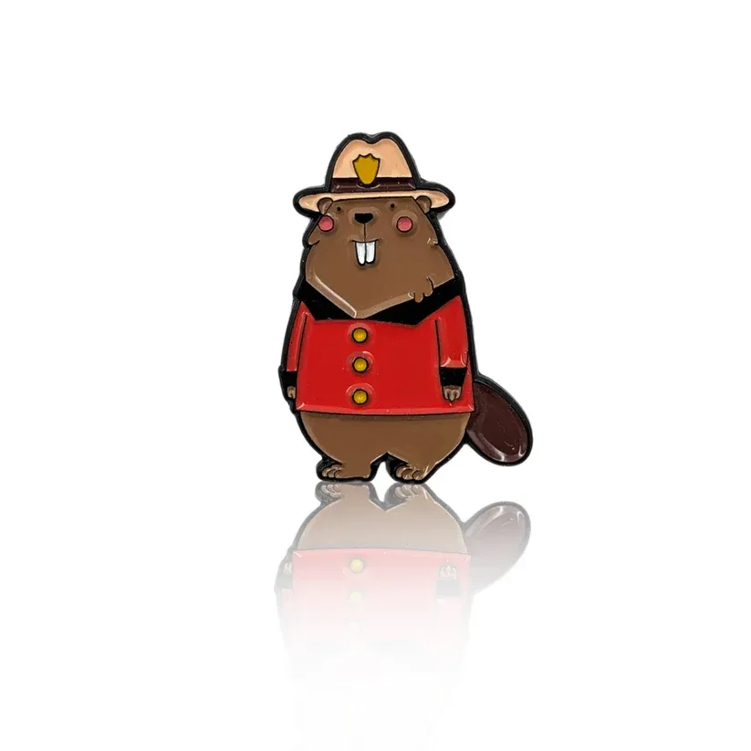 Mountie Beaver PinBox
