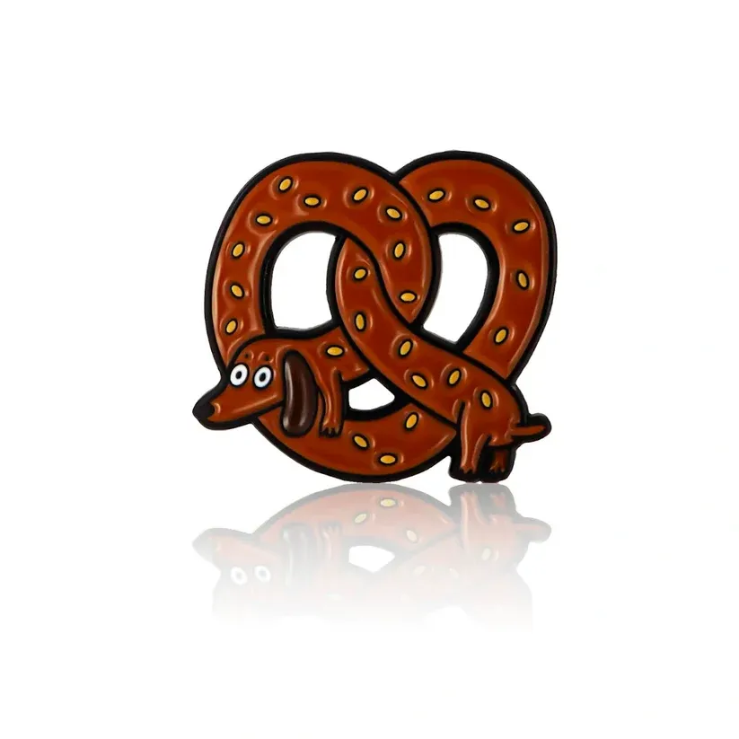 Pretzel Sausage Dog PinBox