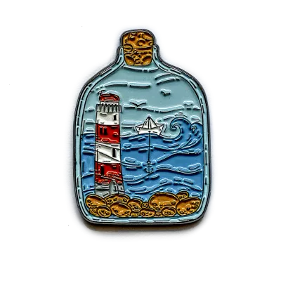 Sea in a Bottle PinBox