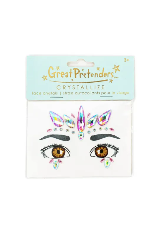 Great Pretenders Face Crystals Pink Unicorn Set