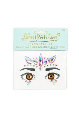 Great Pretenders Face Crystals Pink Unicorn Set
