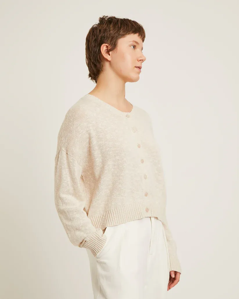 Naif Alessia Cardigan Oat