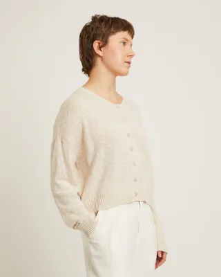 Naif Alessia Cardigan Oat Naif Alessia Cardigan Oat