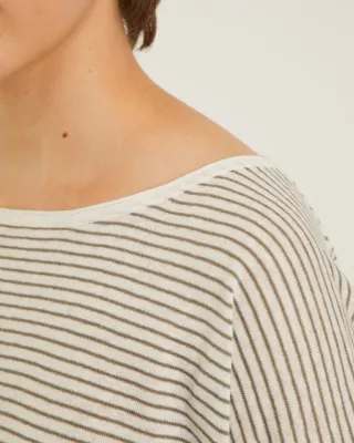 Naif Wilo Sweater Ivory/Celadon