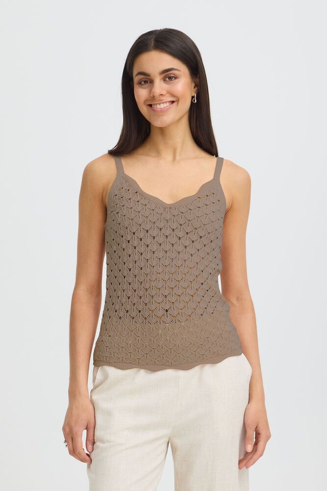 Fransa FROda Knit Top Mountain Trail