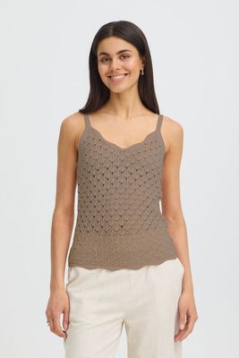 Fransa FROda Knit Top Mountain Trail