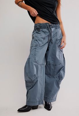 Free People Onset Parachute Pant Steel