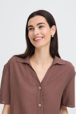 B. Young BYErolo Shirt French Roast