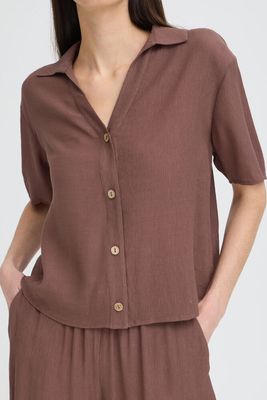 B. Young BYErolo Shirt French Roast