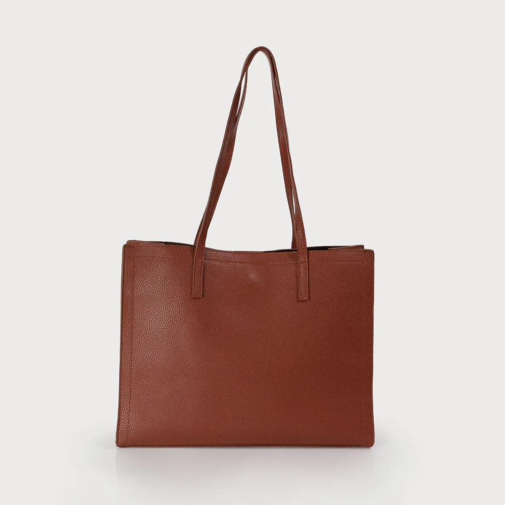 Caracoal Camel Large Tote Bag