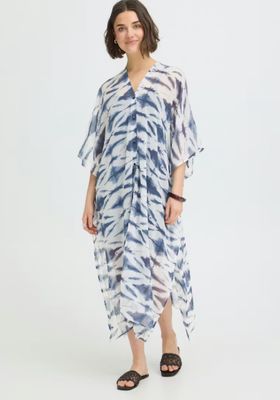 Fransa FRNatala Kaftan Neuvean Navy Tie Dye