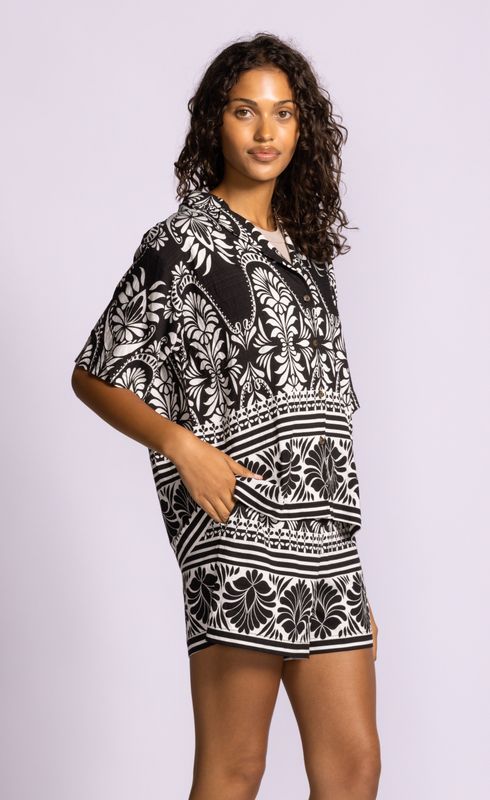 Pink Martini Palma Black Top
