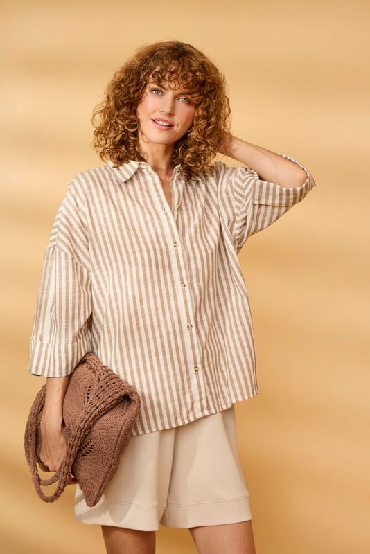 Fransa FRPhebe Shirt Mountain Stripe